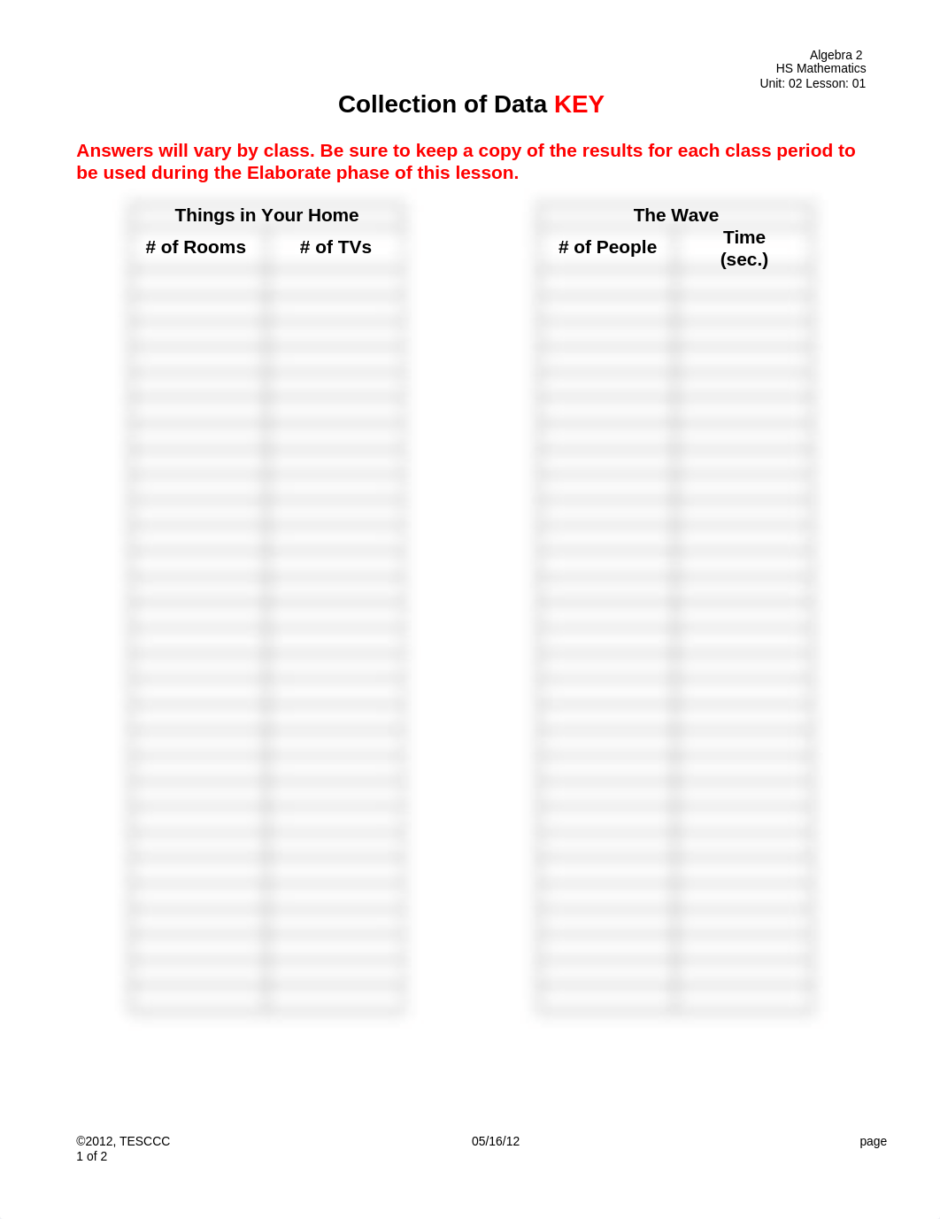 Collection of Data KEY_dfdu9vrcugu_page1