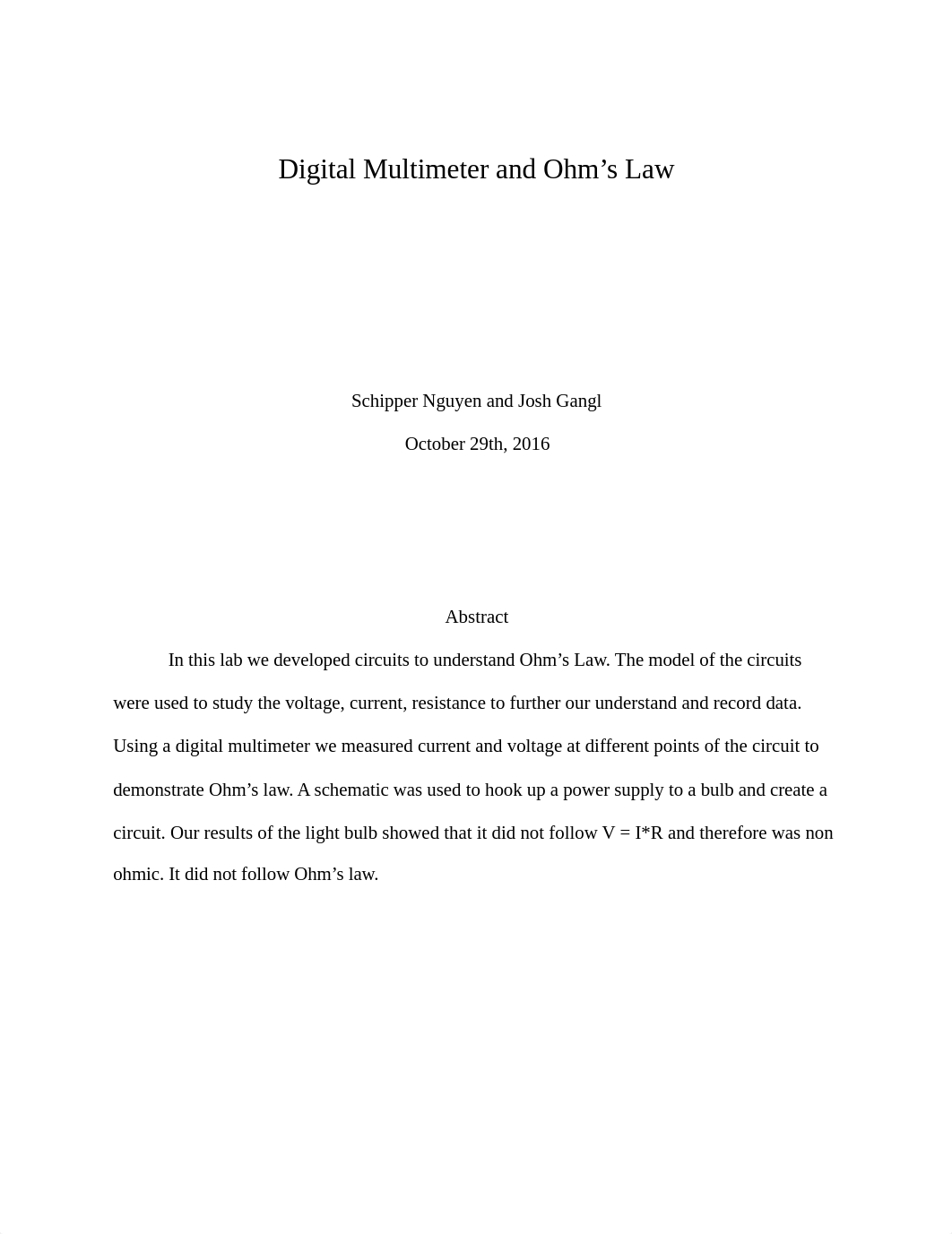 Digital Multimeter and Ohm's Law_dfe323fntg8_page1