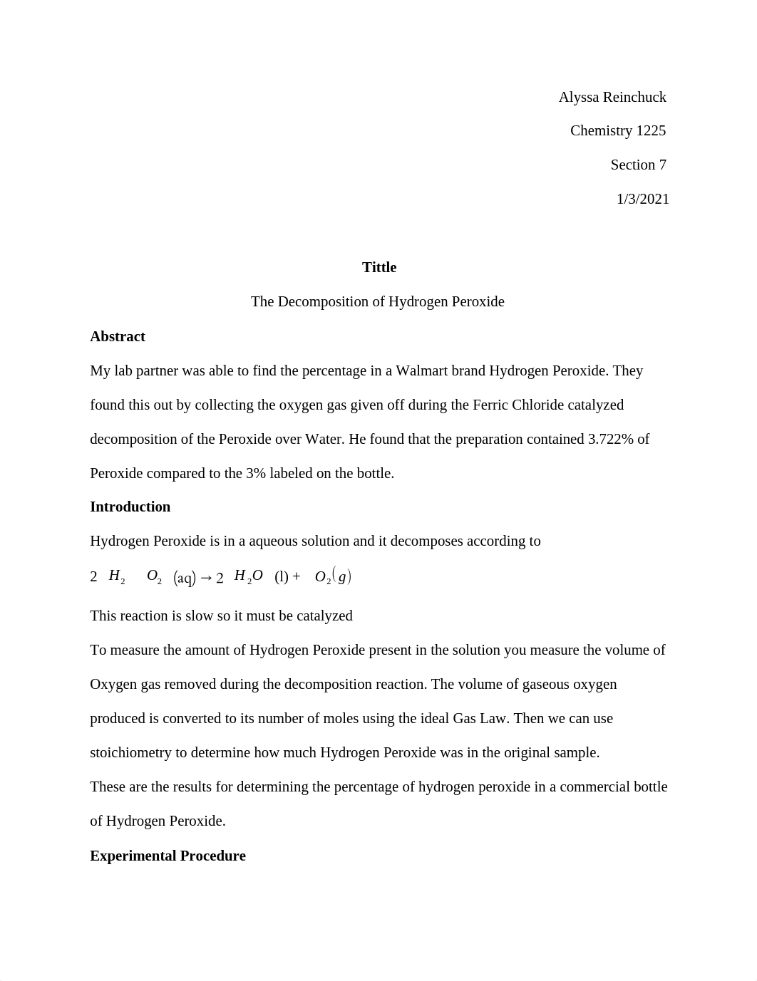 The Decomposition of Hydrogen Peroxide  (1).docx_dfe5y067td2_page1