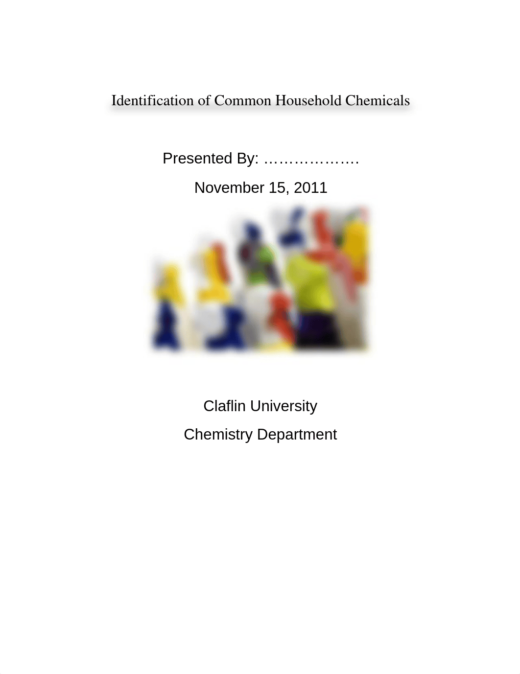 Lab Report: Identification of Common Household Chemicals_dfem6sgagmw_page1