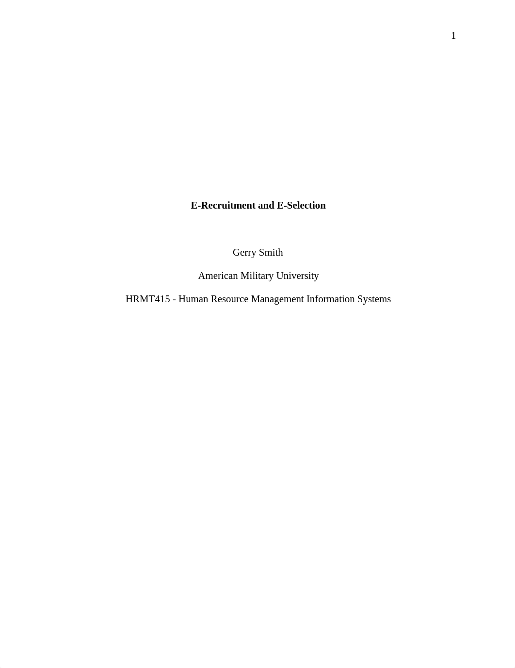 Assignment 1 - E-Recruitment and E-Selection.docx_dfetd91bwdz_page1