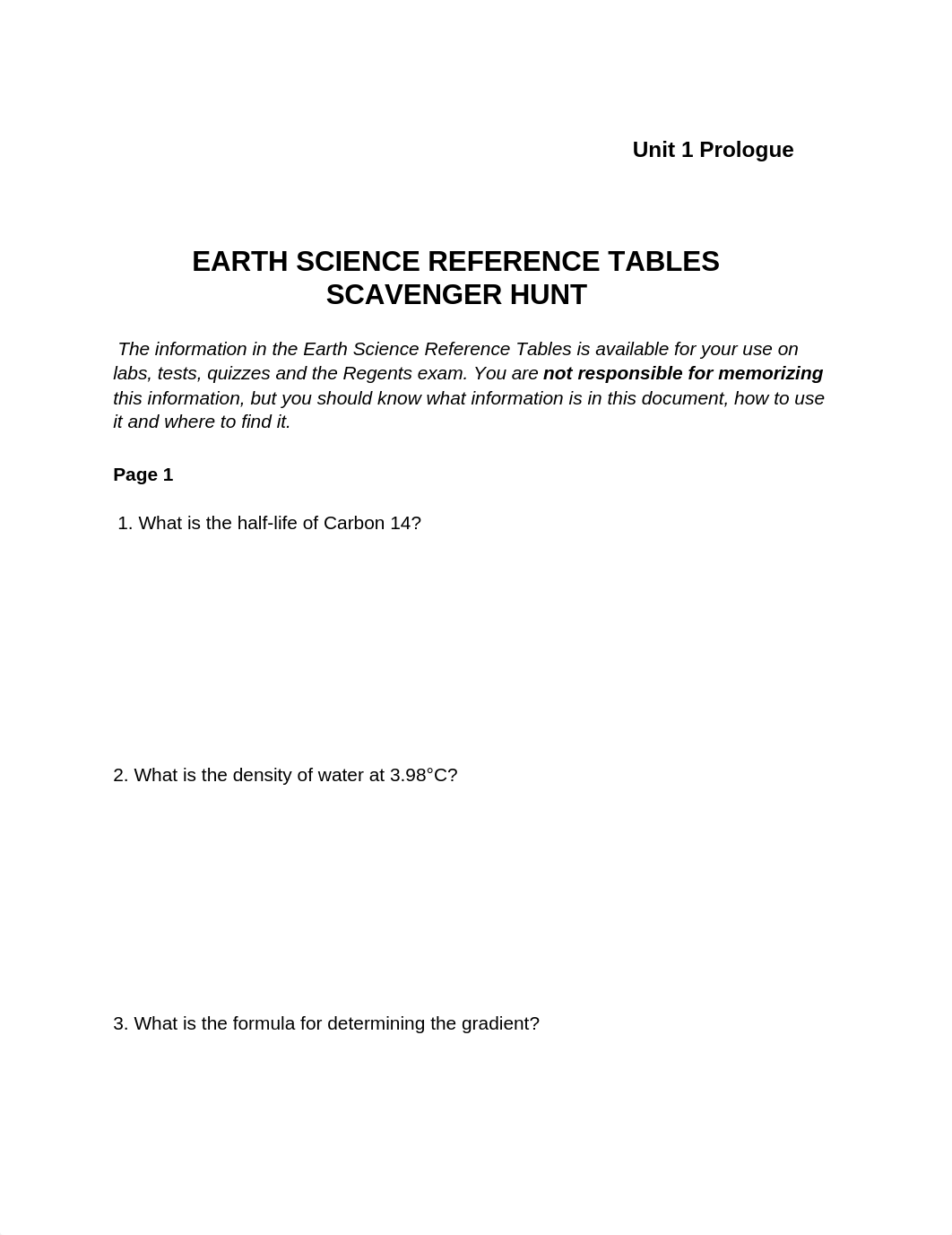 Earth Science Reference Tables Scavenger Hunt-c96291-b6a96c-1.docx_dfevhcxvhc8_page1