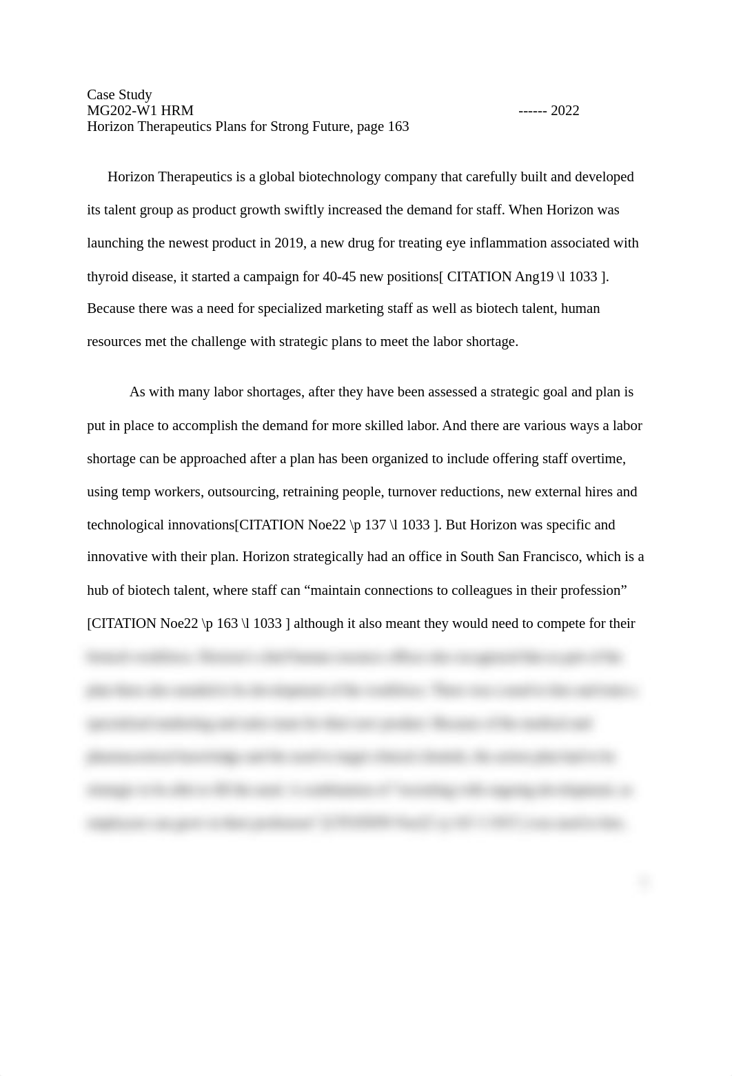 Case Study Horizon Therapeutics Plans for Strong Future  Human Resources Week 3_CH.docx_dff8u8t7uc0_page1