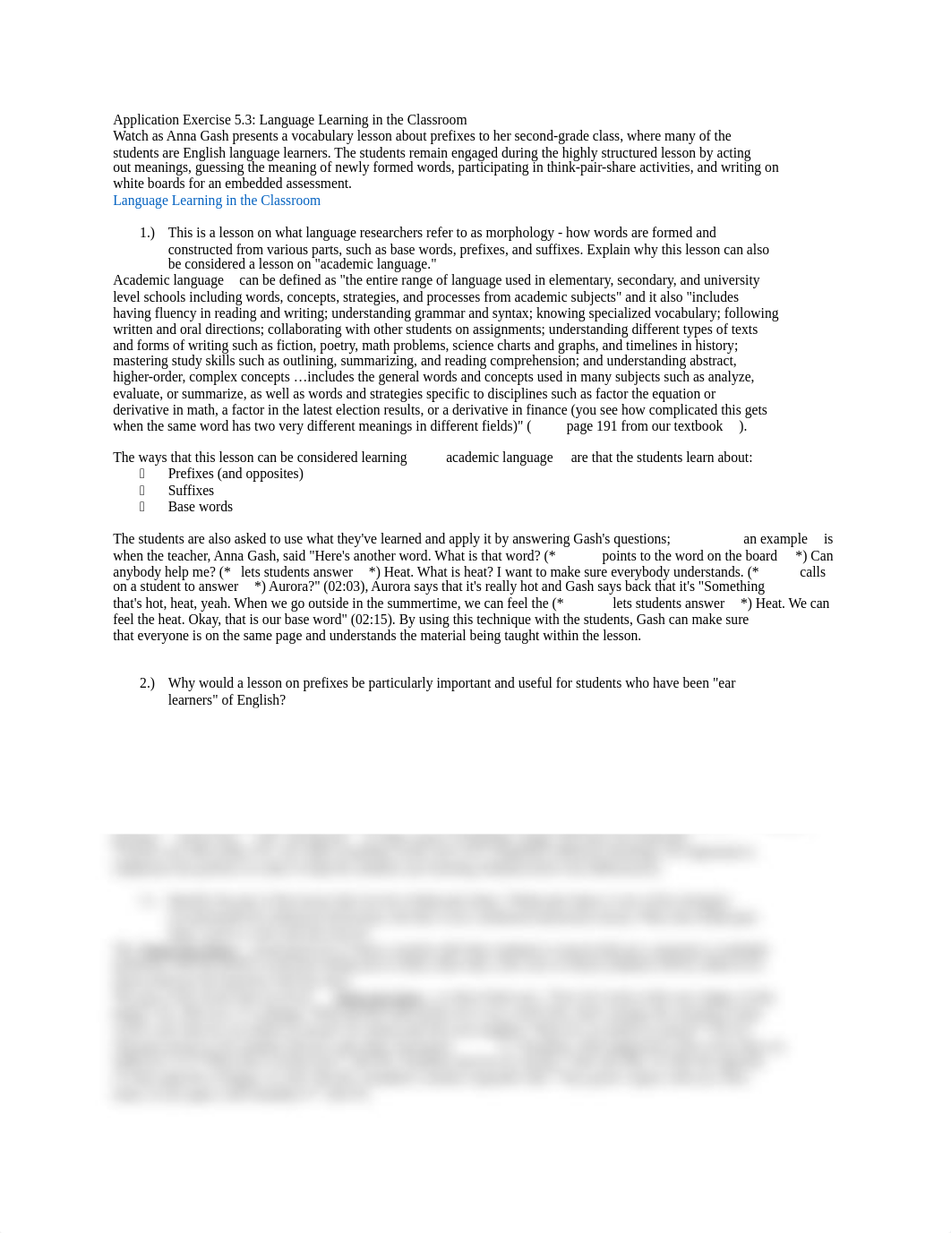 Questions - AE 5.3 - Language Learning in the Classroom.docx_dfg6c4r1ze7_page1