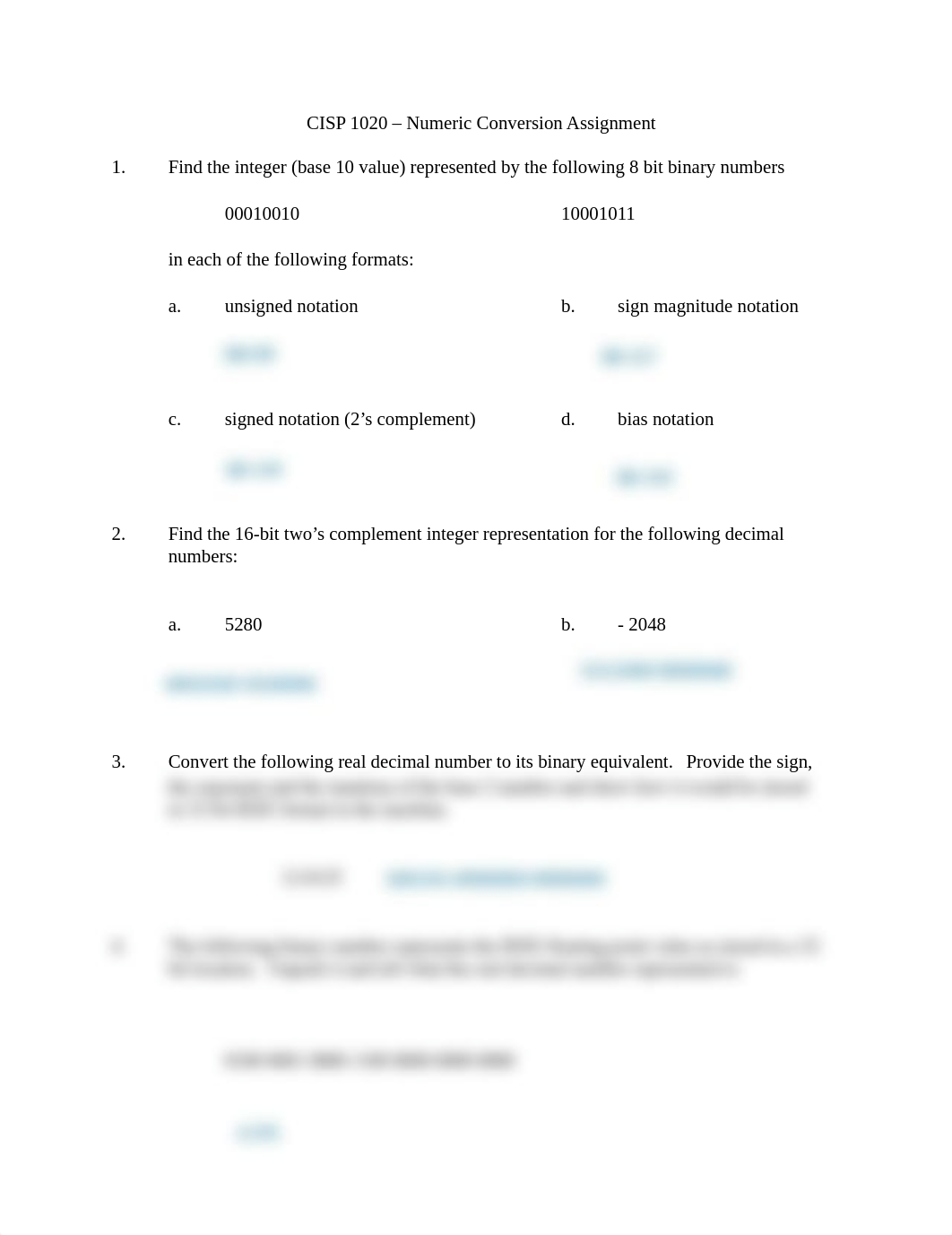 CISP 1020 numeric assignment.pdf_dfgh4xbcvb7_page1