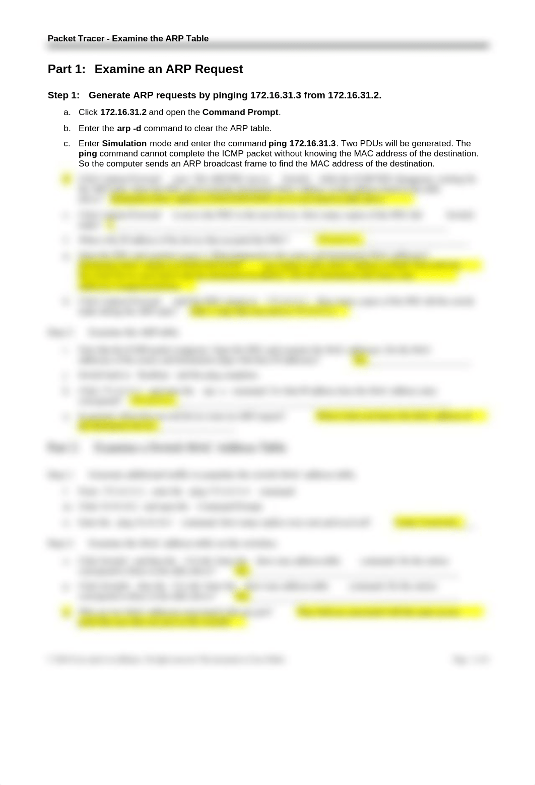 5.3.2.8 Packet Tracer - Examine the ARP Table.docx_dfgnyi3hdvc_page2