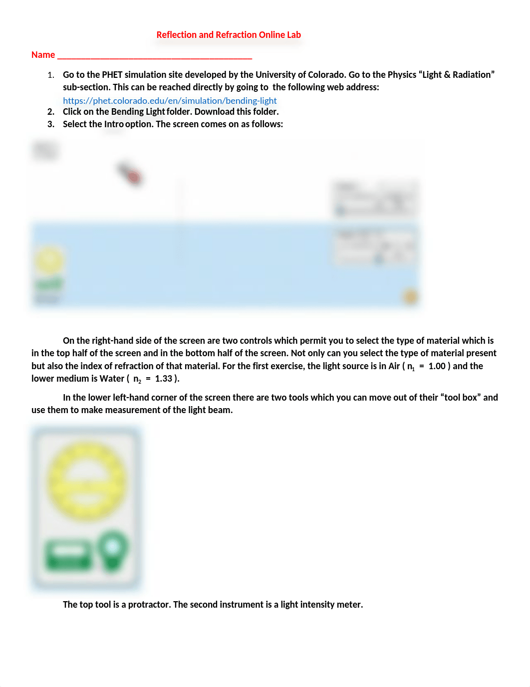 Reflection and Refraction Online Lab.docx_dfgprsufk0s_page1