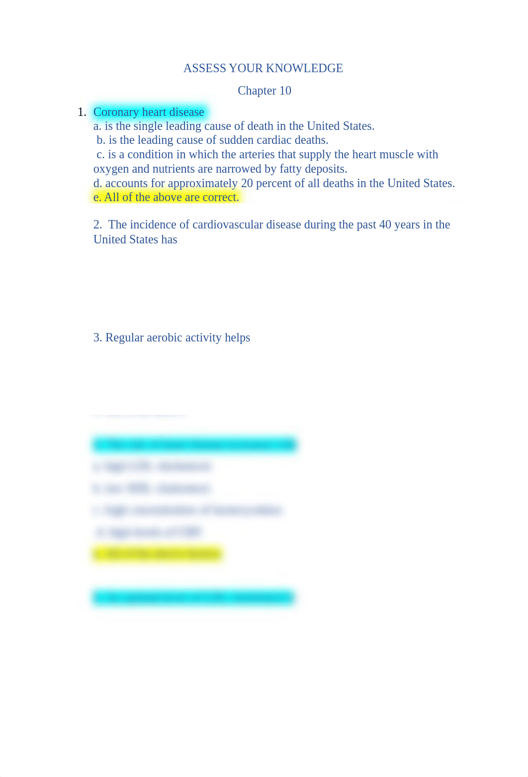 ASSESS YOUR KNOWLEDGE chapter 10_dfgu10aalow_page1