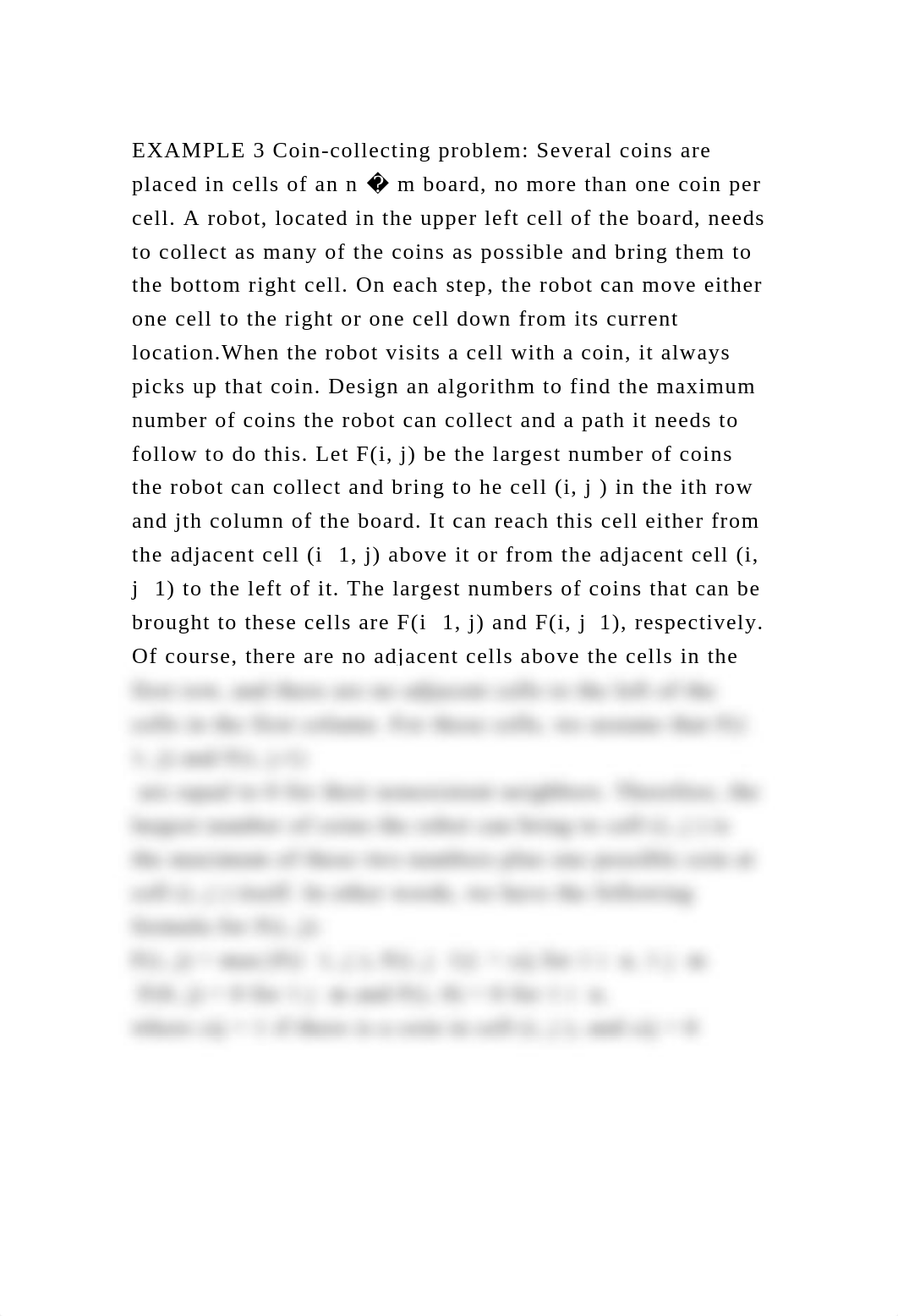 EXAMPLE 3 Coin-collecting problem Several coins are placed in cells.docx_dfgvg9g8w24_page2