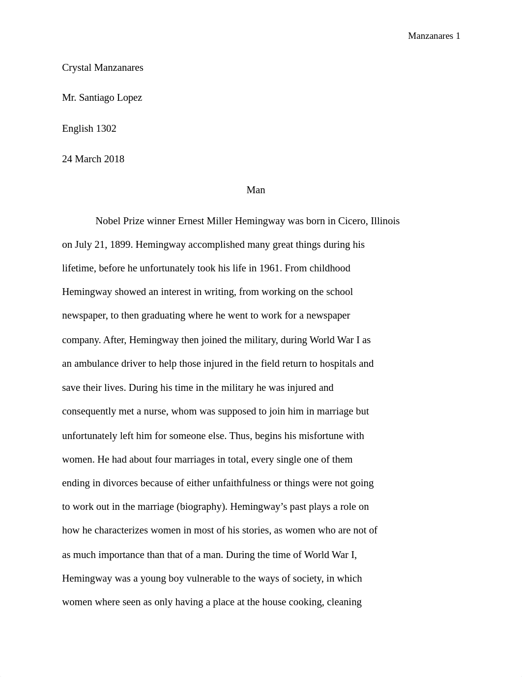 ERNEST HEMINGWAY ESSAY FINISHEDD.docx_dfgzfaxi72z_page1