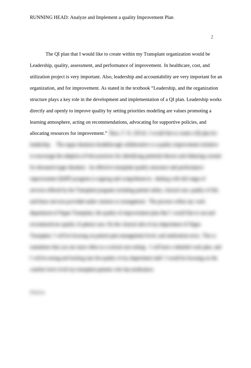 Module 1 Assignment_ Analyze and Implement a Quality Improvement Plan (2).docx_dfh49azu6it_page2