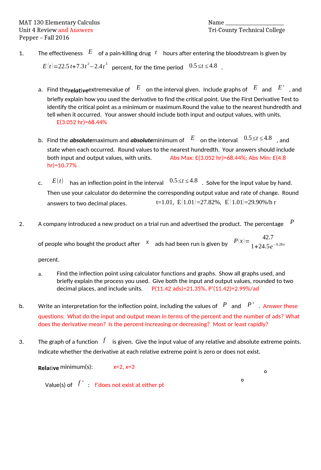 MAT 130 Unit 4  Review and Answers Fall 2016-2_dfhbib1zvhe_page1