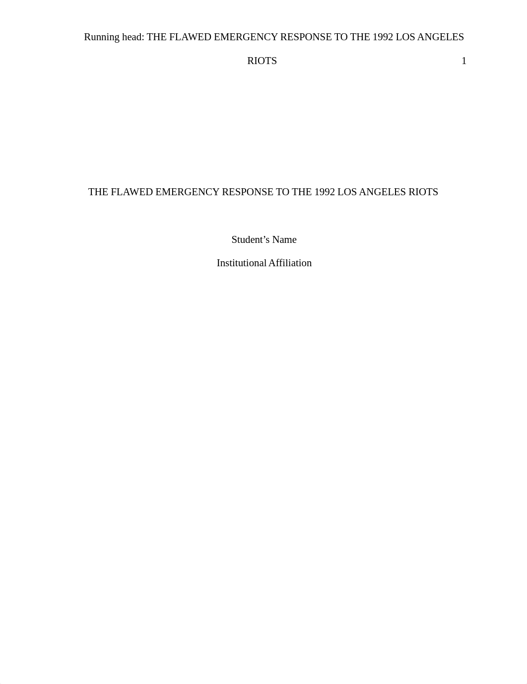 THE FLAWED EMERGENCY RESPONSE TO THE 1992 LOS ANGELES RIOTS.doc_dfhcb3iqsxt_page1