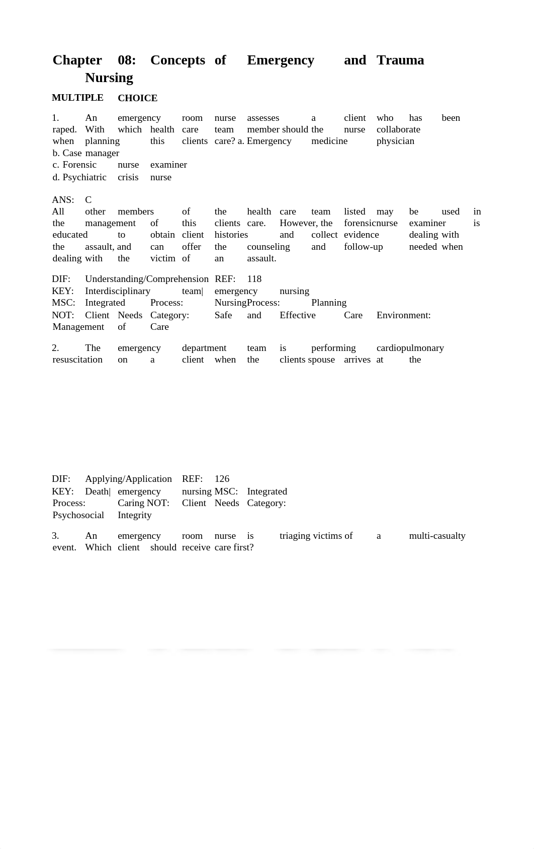 Chapter 08 Concepts of Emergency and Trauma Nursing.docx_dfhelckms8w_page1