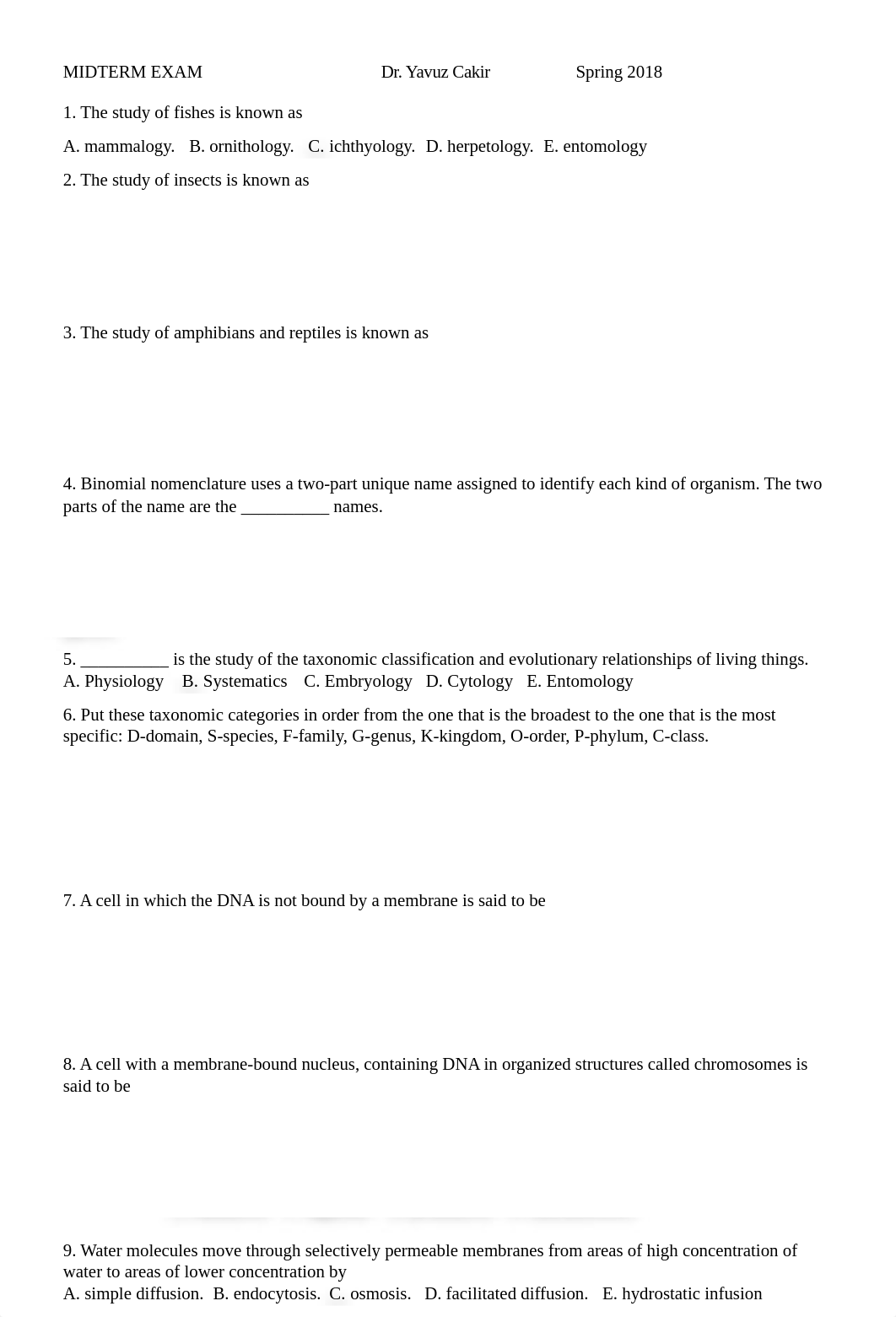 MIDTERM EXAM  BIO 241  ZOOLOGY.docx_dfhfkxqlqgm_page1