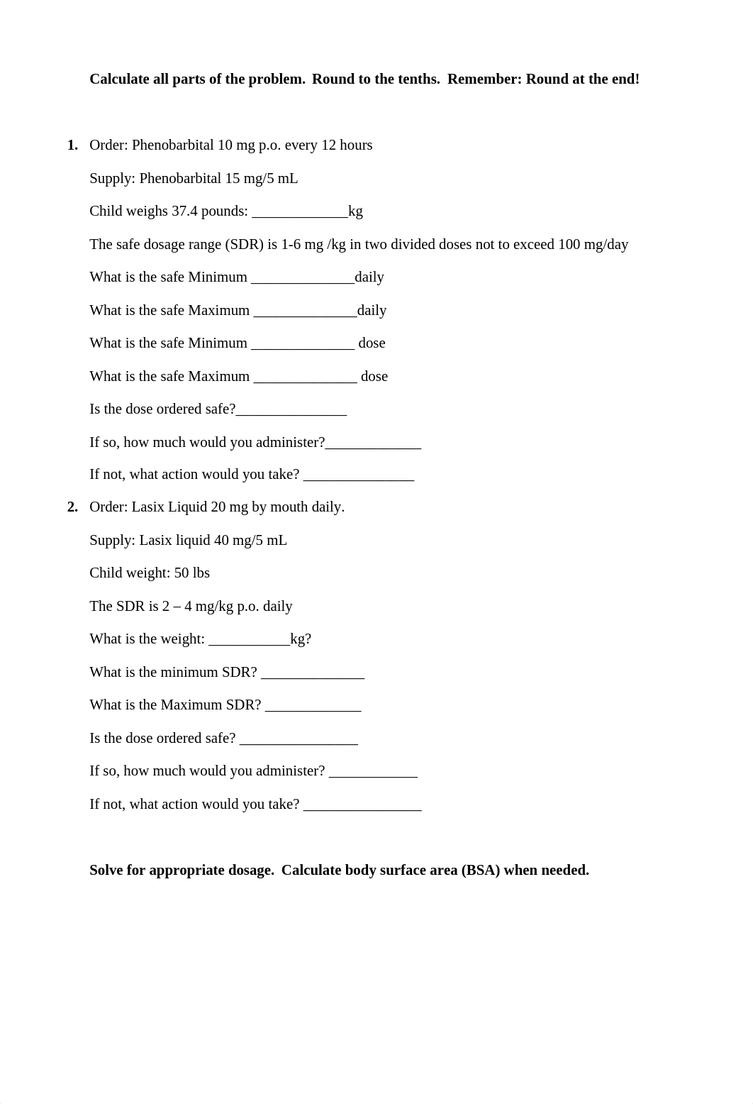 Dosage Calculation Practice C with answers.docx_dfhflnenvpu_page1