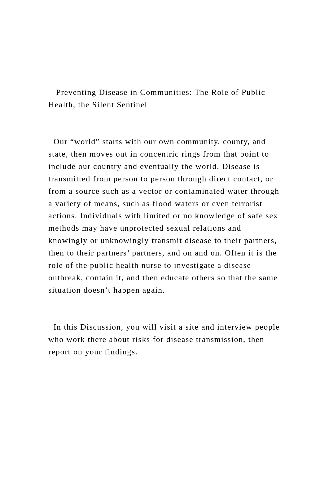 Preventing Disease in Communities The Role of Public Health.docx_dfhfwgtt0tz_page2