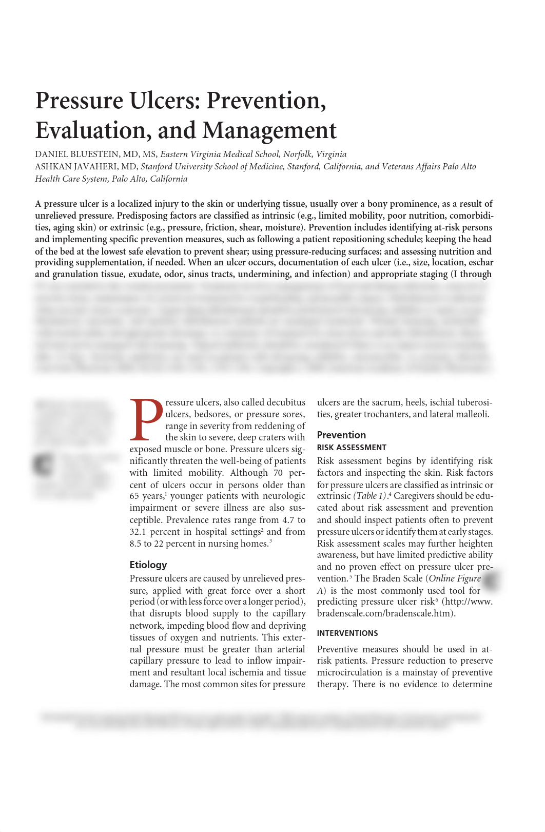 Pressure Ulcers Prevention, Evaluation, and Management.pdf_dfhgkef0b7e_page1