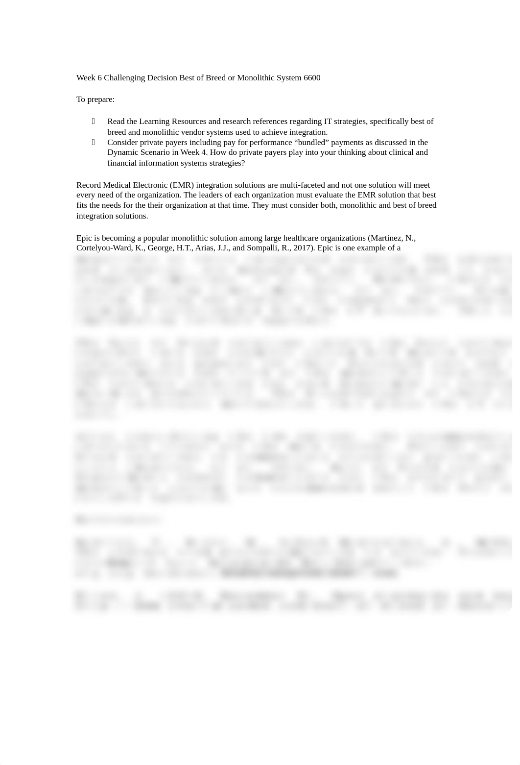 Week 6 Challenging Decision Best of Breed or Monolithic System 6600.docx_dfhgn8qei9x_page1