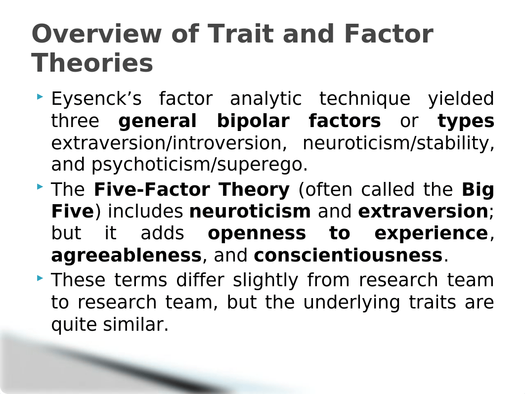 Theories of Personality Reviewer - Dispositional (2) - Eysenck, McCrae, Cos.pptx_dfhim490749_page5