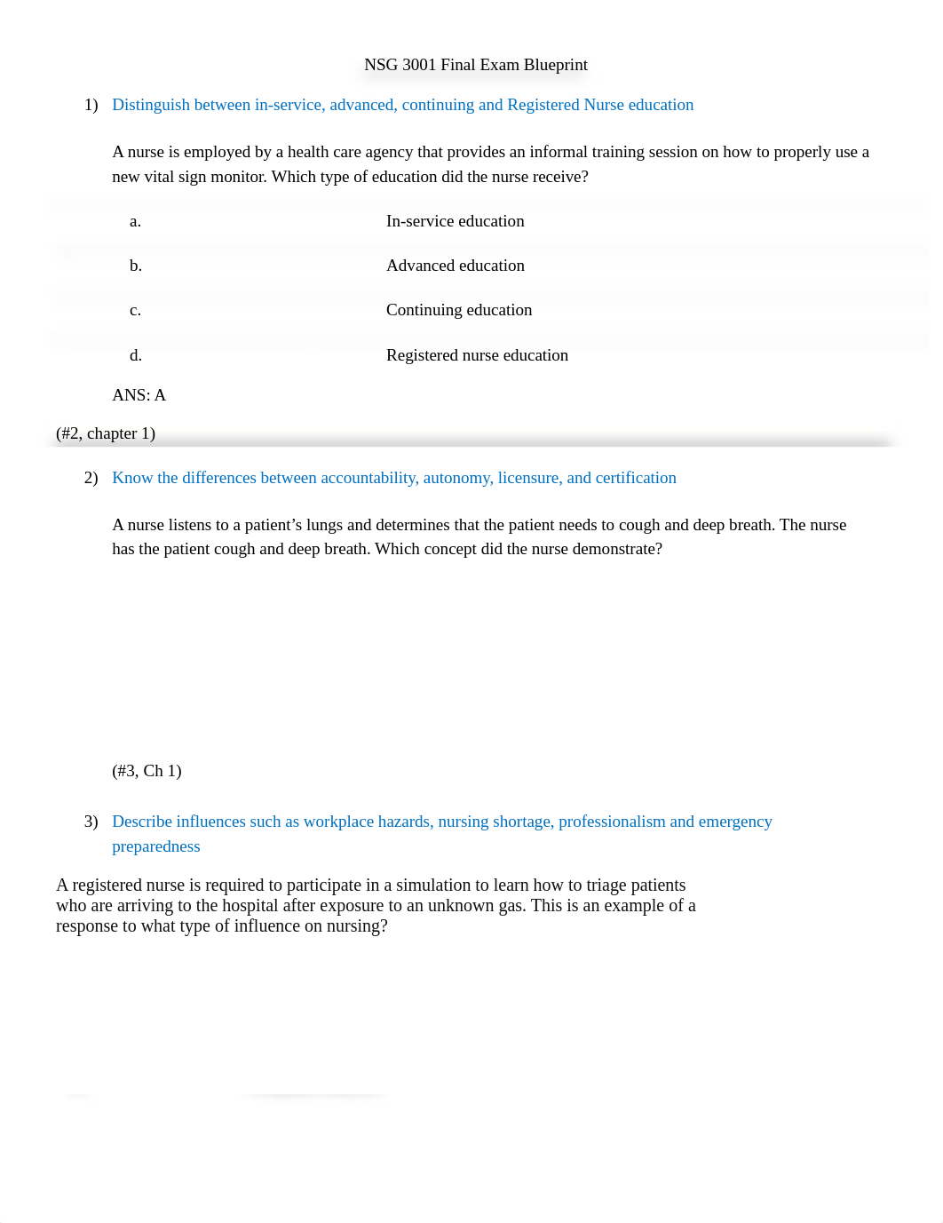 Final Exam Blueprint NSG3001 Intro.docm_dfhkmp5wo2x_page1