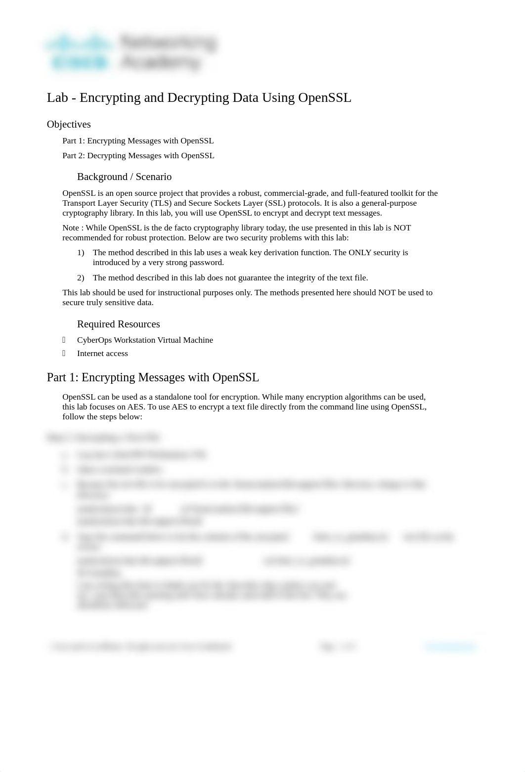 9.1.1.6 Lab - Encrypting and Decrypting Data Using OpenSSL.docx_dfhsh6m1dur_page1