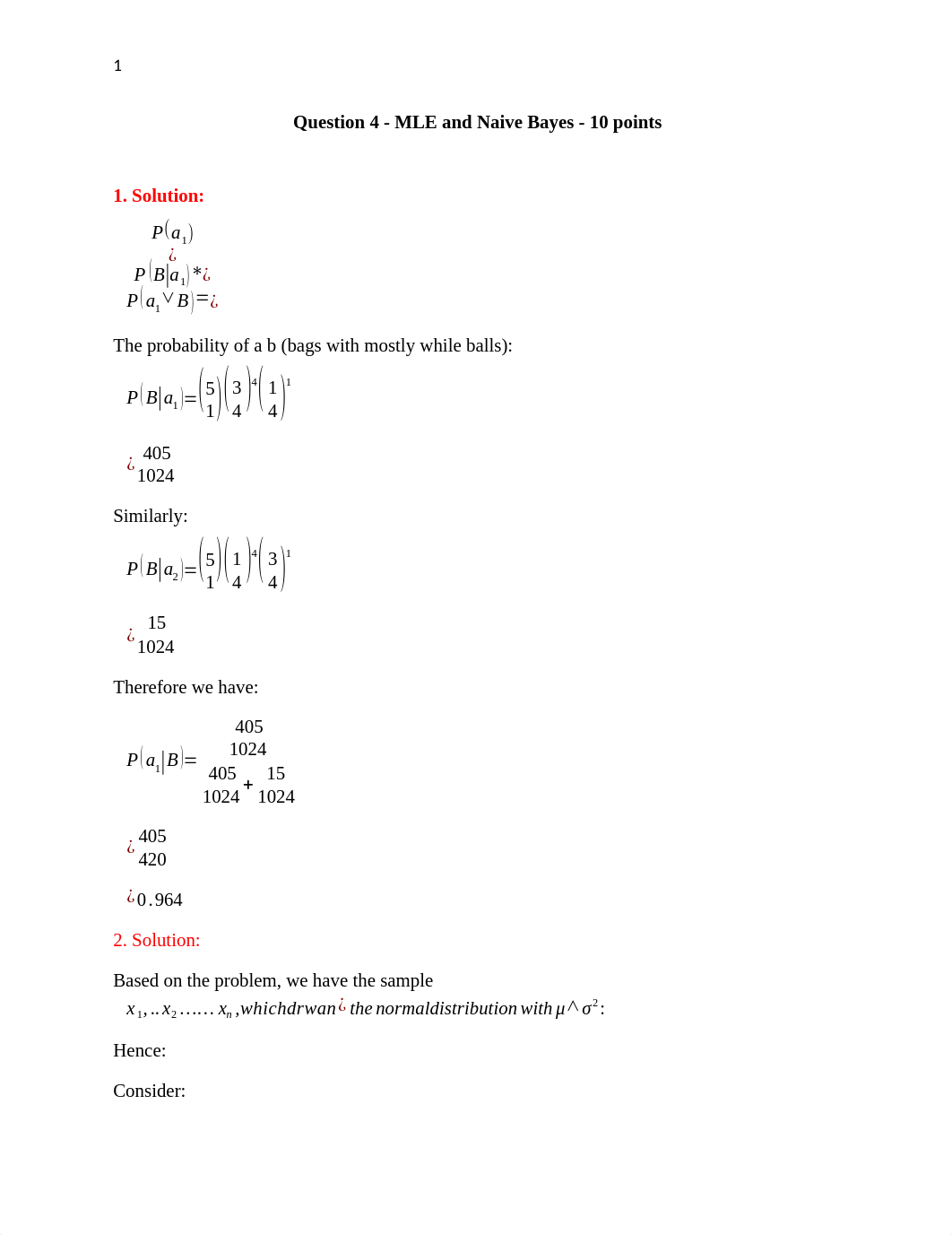 MLE and Naive Bayes.docx_dfi3fe0ka3w_page1