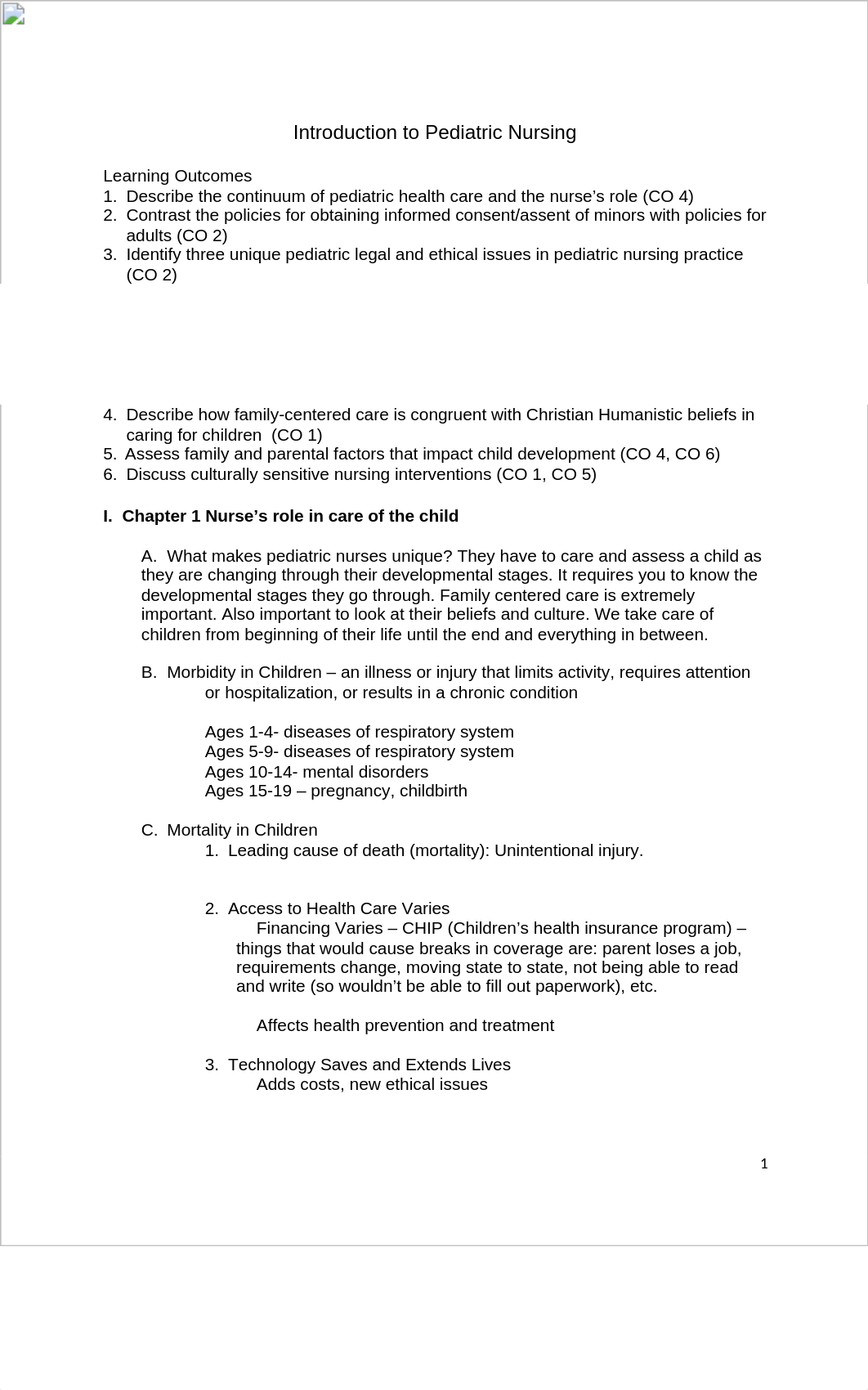 Introduction to Pediatric Nursing Outline 2016-2017.docx_dfi78qdnjul_page1