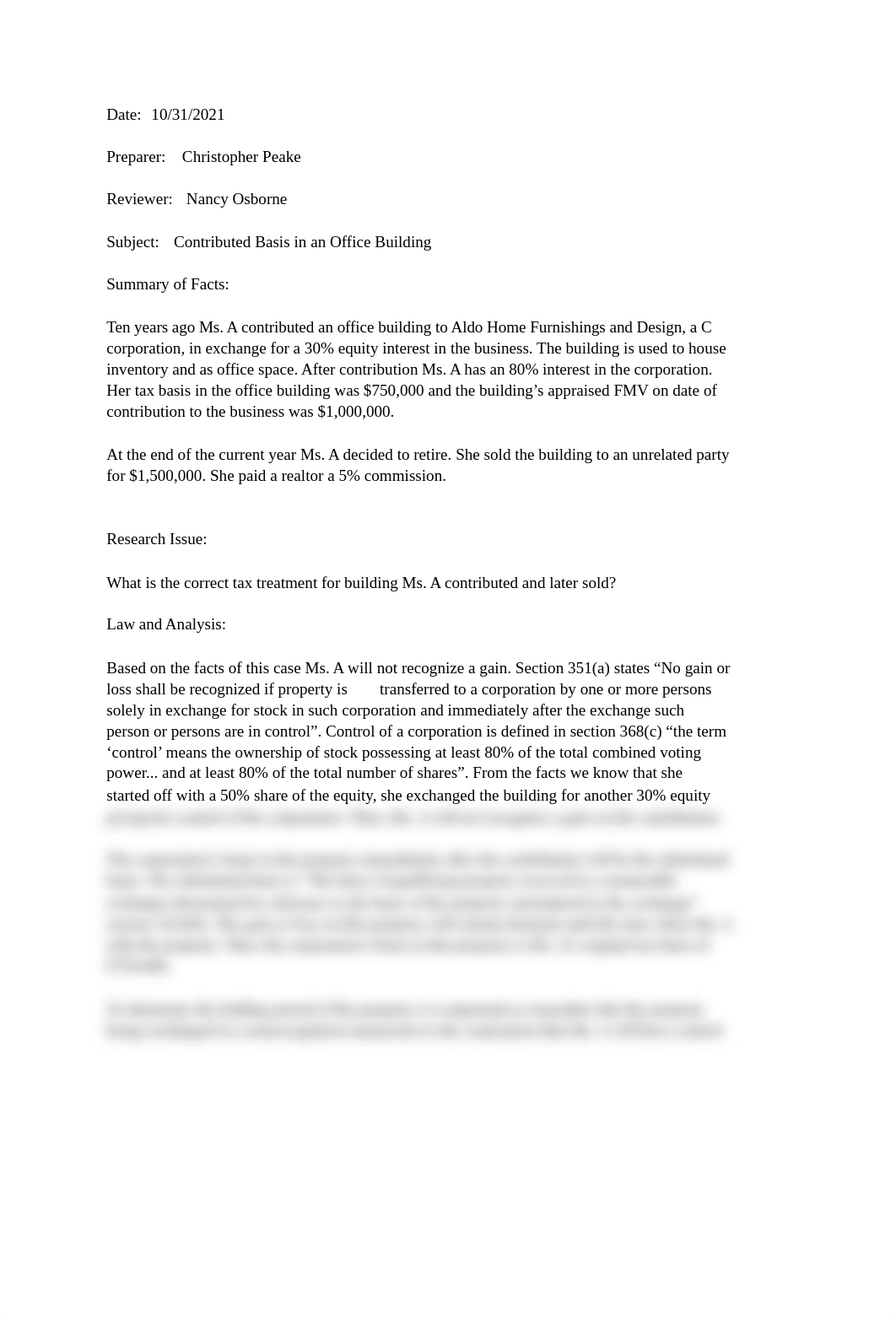 Tax Research Case 4 - Christopher Peake.docx_dfid11mxlcu_page1