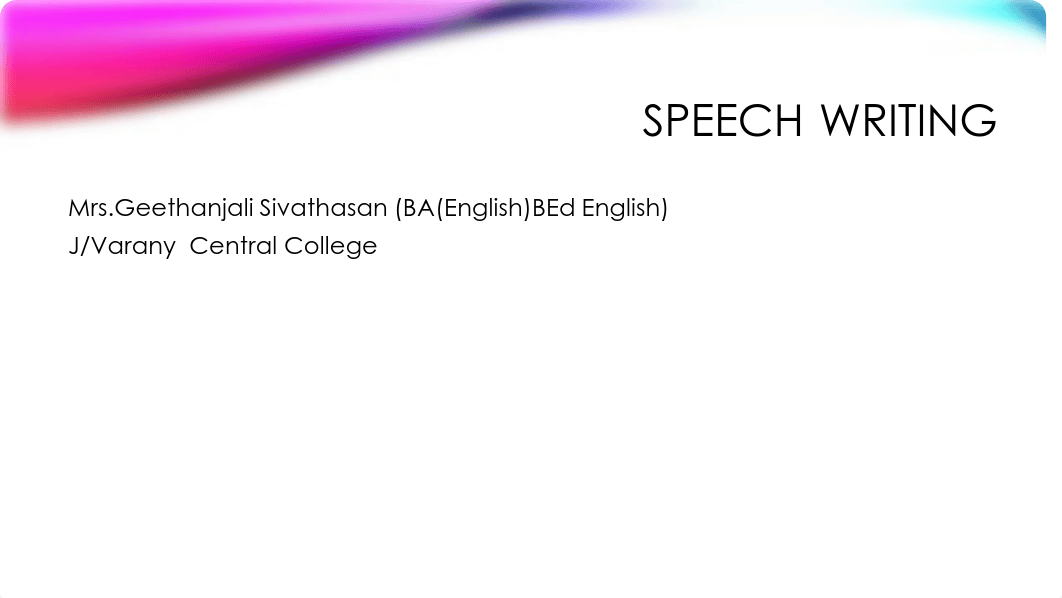 O_L English - How to write a Speech .pdf_dfifqfpp6gt_page1