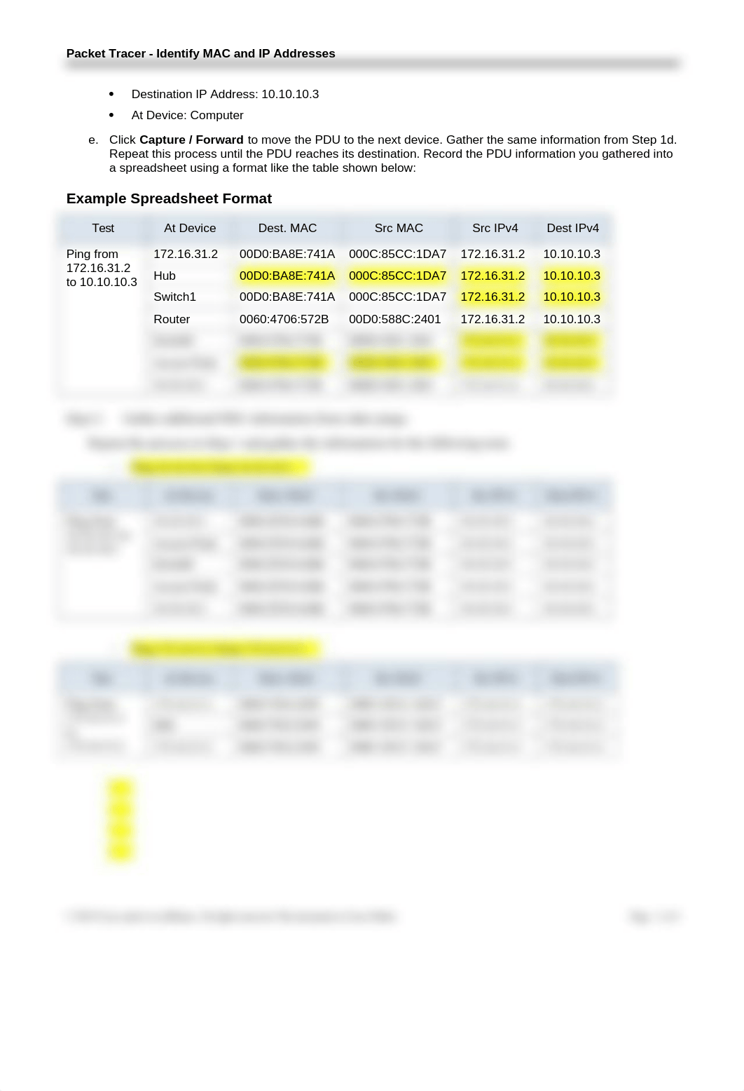 5.3.1.3 Packet Tracer - Identify MAC and IP Addresses.docx_dfigxen5e41_page2