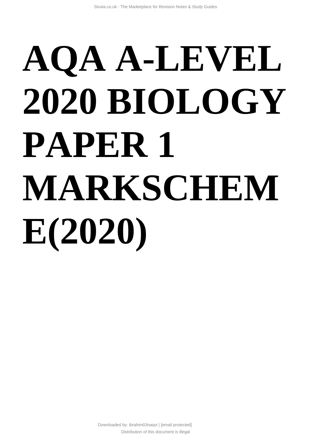 Stuvia-1444437-aqa-a-level-biology-paper-1-2020mark-schemeverified-answers-2020.pdf_dfikzy0xjjn_page2