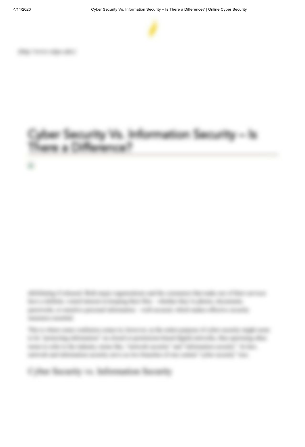 Cyber Security Vs. Information Security - Is There a Difference_ _ Online Cyber Security.pdf_dfimyg2c85a_page1