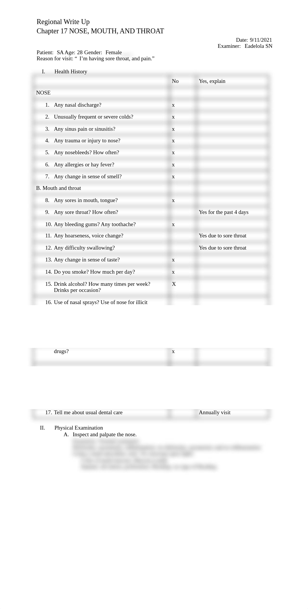 Health Assessment Regional Write UP Nose, Mouth, and Throat.docx_dfitsfgjswa_page1