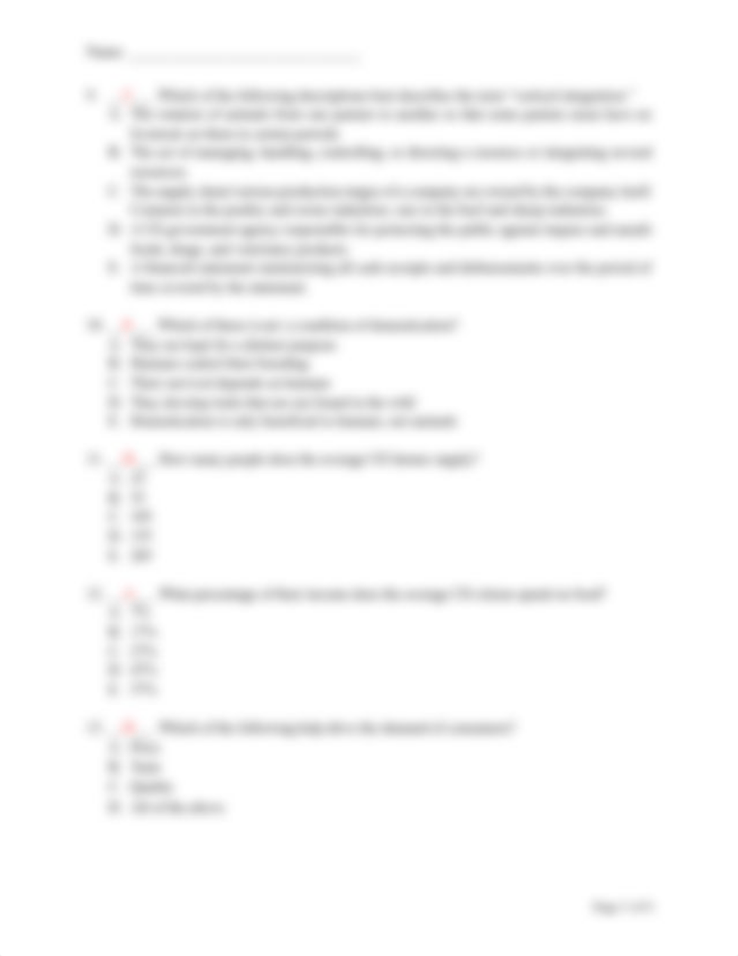 AGRS 105 Animal Science Exam 1 Fall 2019 - ANSWER KEY.pdf_dfj9ny765mi_page3