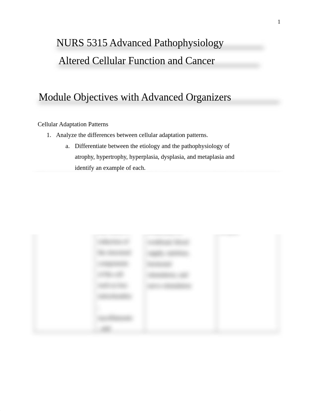 NURS 5315 Advanced Pathophysiology Altered Cellular Function and Cancer - University of Texas,Arling_dfjbw98pf8v_page1