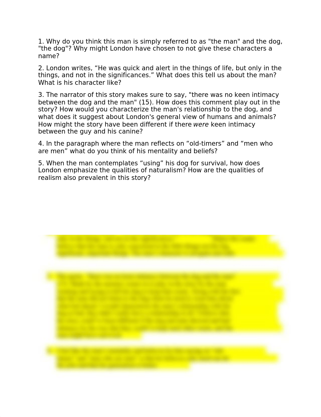 To Build A Fire- Discussion Questions .docx_dfjex72m5ak_page1