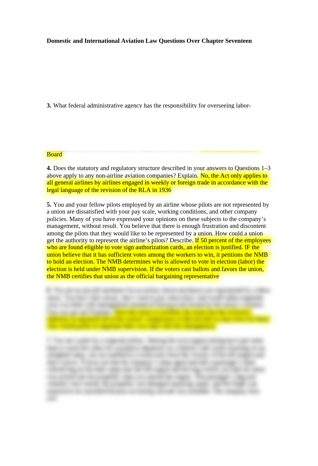 Domestic and International Aviation Law Questions Over Chapter Seventeen.doc_dfjocmwoz34_page1