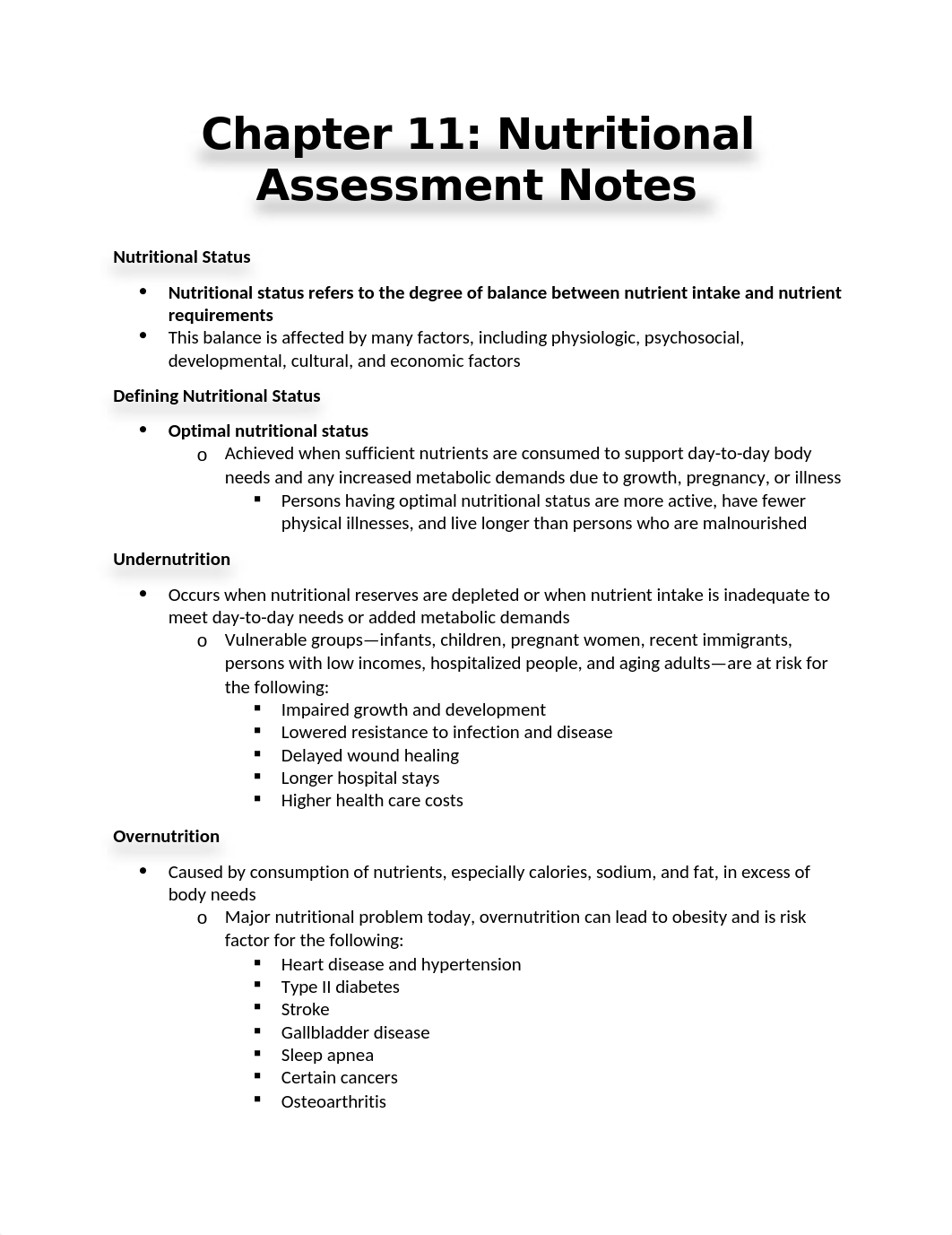 Chapter 11 Nutritional Assessment Notes.docx_dfjrwa1ykio_page1