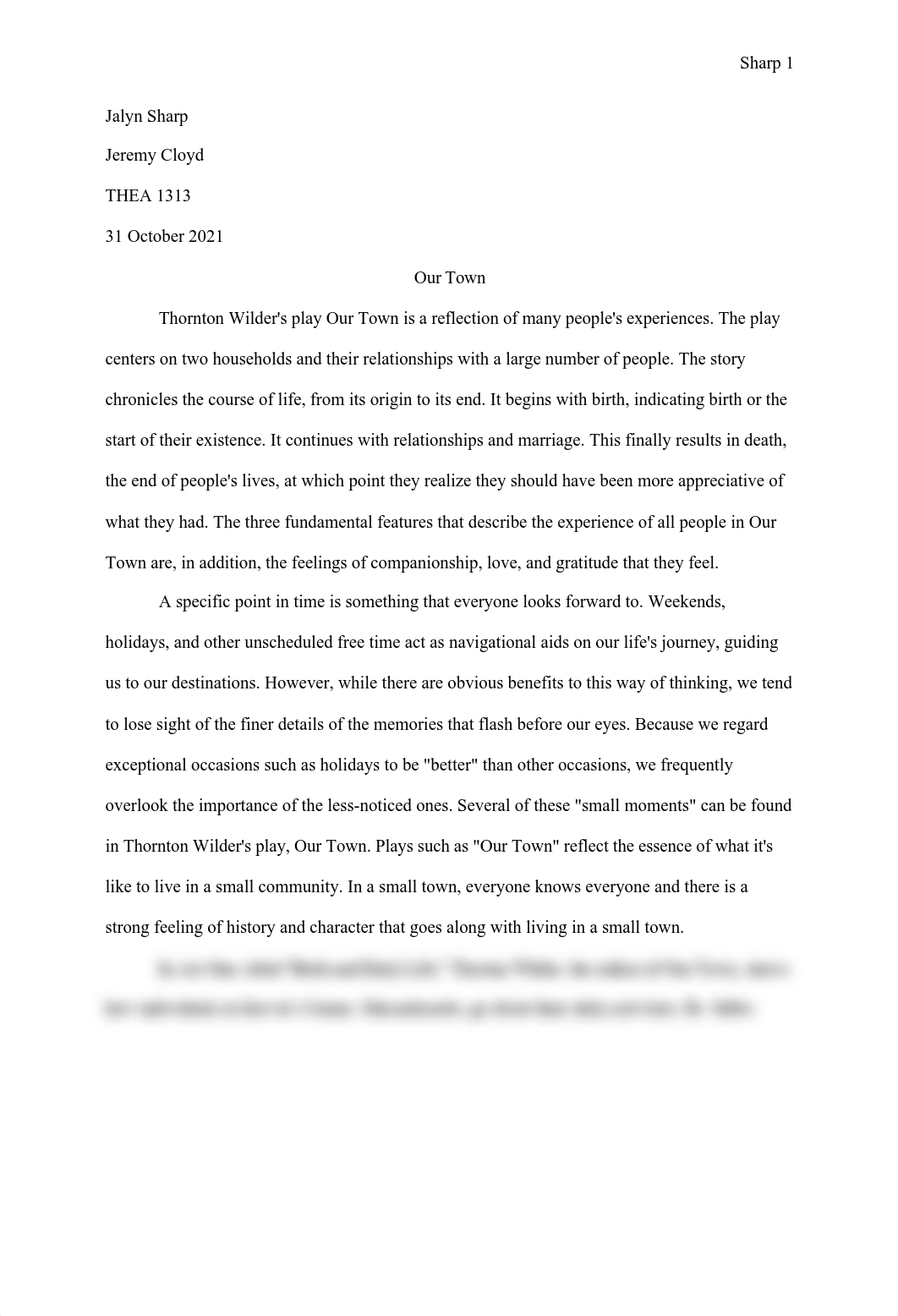 Our Town Essay.pdf_dfjtywx8rj2_page1