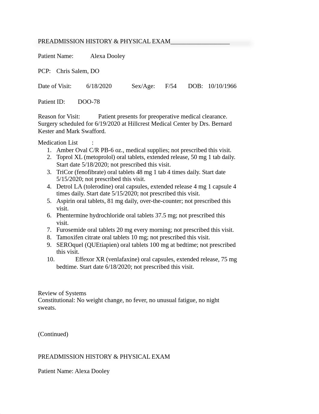 case6report6Preadmission_HPdocx .docx_dfjv65pe90f_page1