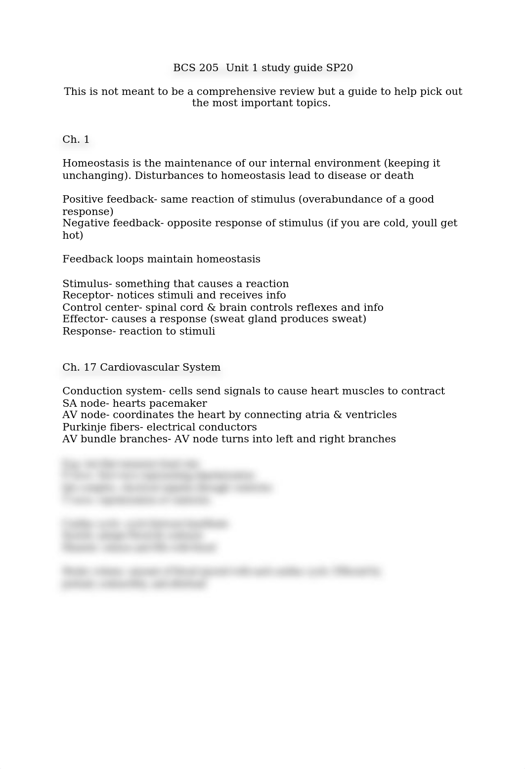 BCS 205  Unit 1 study guide 20SP w_labs.docx_dfjyh48mb0d_page1