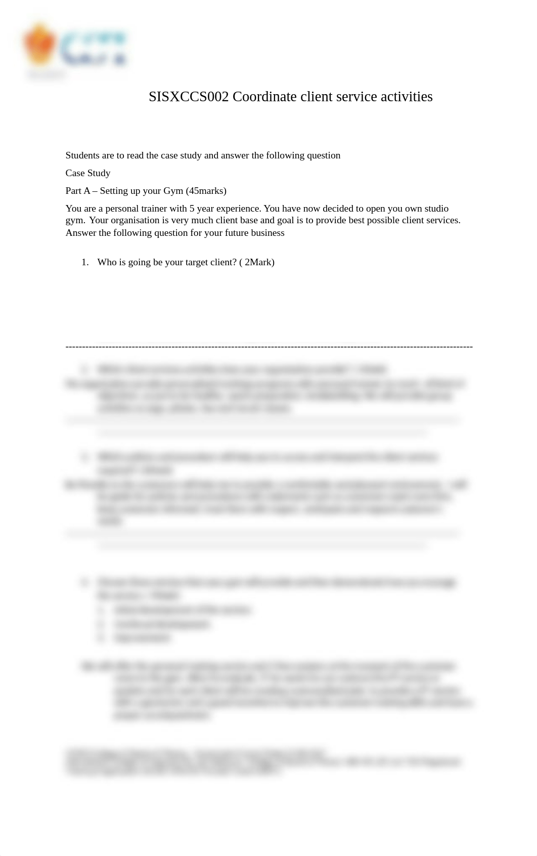 _SISXCCS002 Coordinate client service activities workbook Aline Maynard-.docx_dfjz3i6dlk1_page2