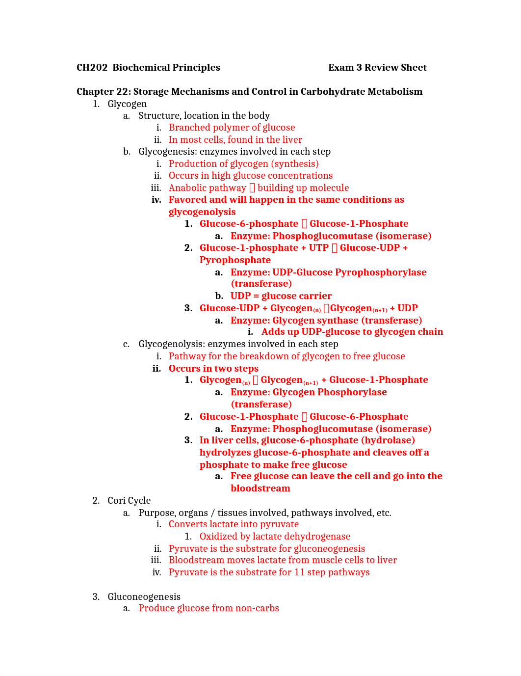 CH202 Biochemical Principles Exam #3 Review Sheet.docx_dfk1w80lrom_page1