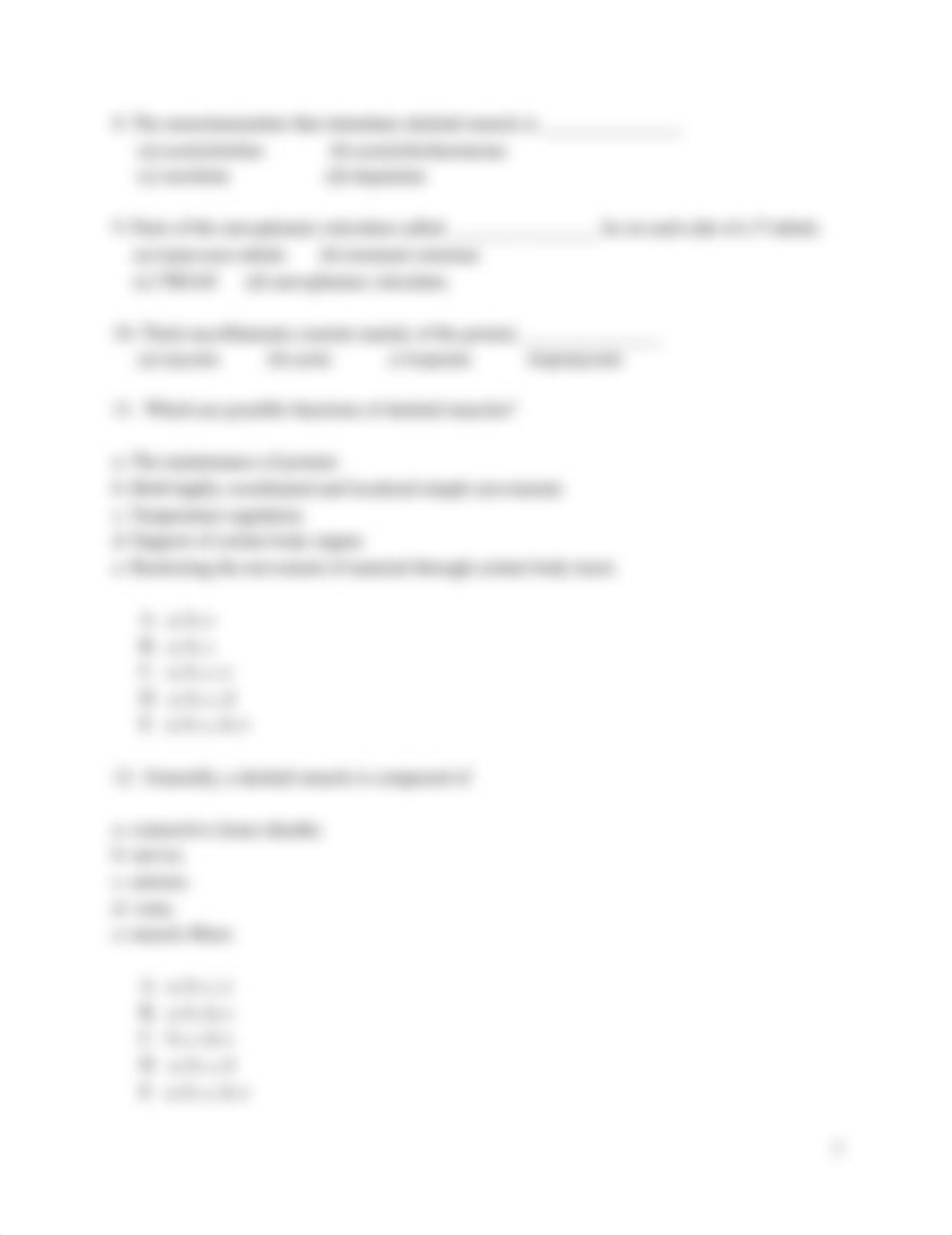 SGSC A & P I  Lecture Exam 3 Study Guide - Fall 2018.docx_dfkjurd46m4_page2