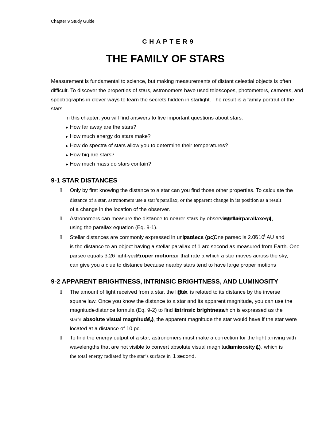 Ch 9 The Family of Stars Study Guide.pdf_dfkjurwbe0p_page1