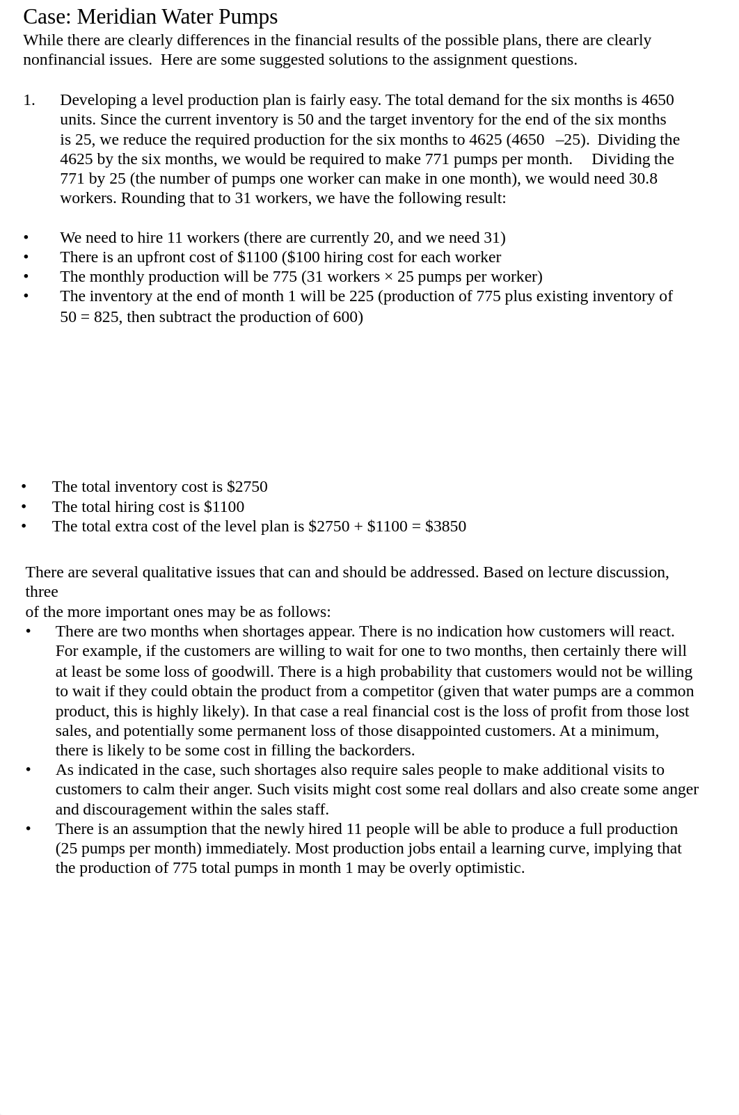 Meridian Water Pumps Case Suggested Solution.pdf_dfl1m67bt7r_page1