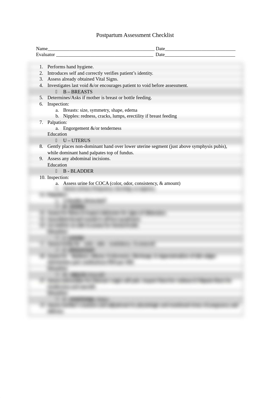 Postpartum Assessment Checklist.docx_dfl2hc8rkrj_page1