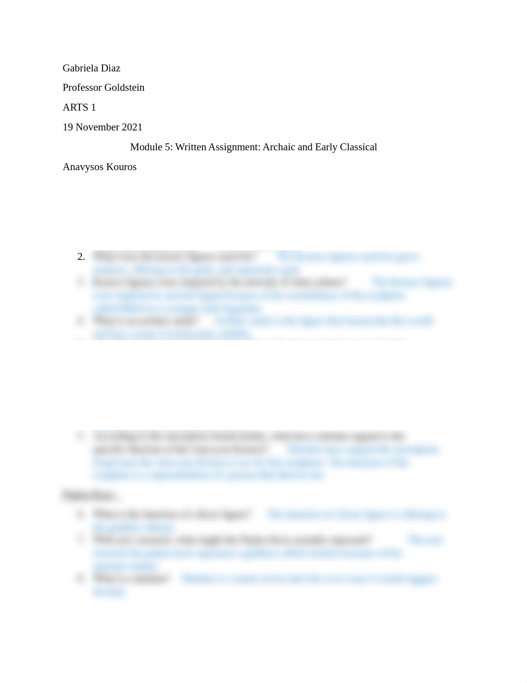 Module 5- Written Assignment  - ARCHAIC AND EARLY CLASSICAL .docx_dfl5fvzh9by_page1