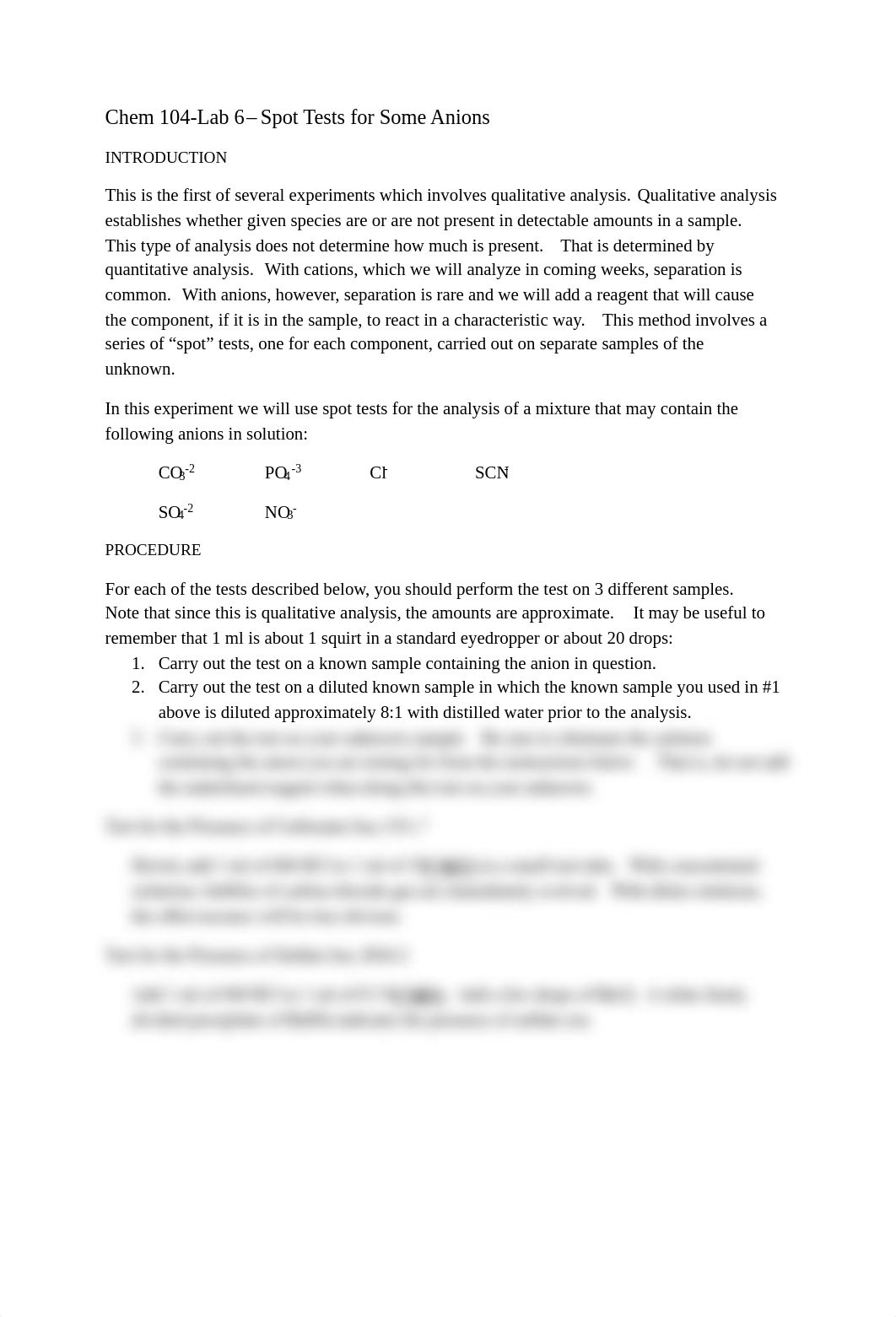 Lab 6 - Spot tests for some anions.pdf_dfl73rsp0pz_page1